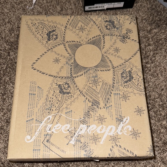 brand new free people booties, still have tags and in the box, size 8 - Picture 6 of 6